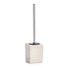 Zeller "Schiefer" WC-Bürste 18824,  Maße: ca. 9, 5 x 9, 5 x 38, 5 cm,  beige