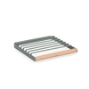 Zeller Topfuntersetzer,  Metall/Buche 27445,  Farbe: salbei