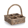 Zeller Tragekorb,  Weide 14178,  Maße (L x B x H): 21 x 21 x 23 cm