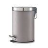Zeller Treteimer,  3 Liter 18222,  Farbe: grau,  Ø17 x 26 cm
