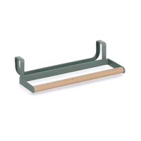 Zeller Türhandtuchhalter,  Metall/Buche 27446,  Farbe: salbei
