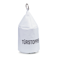 Zeller Türstopper,  1, 4kg 13820,  Farbe: weiß,  Maße (L x B x H):ca. Ø 13 x 24 cm