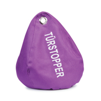 Zeller Türstopper,  1, 4kg 13824,  Farbe: lila,  Maße (L x B x H): ca. 18 x 13 x 20 cm