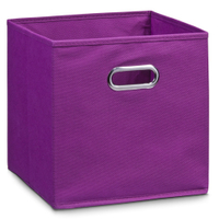 Zeller Vlies Aufbewahrungsbox 14115,  Farbe: Lila