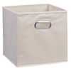 Zeller Vlies Aufbewahrungsbox 14131,  Farbe: beige,  28 x 28 x 28 cm
