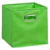 Zeller Vlies Aufbewahrungsbox 14134,  Farbe: Grün,  28 x 28 x 28 cm