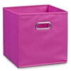 Zeller Vlies Aufbewahrungsbox 14136,  Farbe: pink,  28 x 28 x 28 cm
