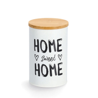 Zeller Vorratsdose mit Bambusdeckel,  1000 ml 19357,  Schriftzug: Home
