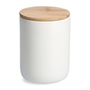 Zeller Vorratsdose mit Bambusdeckel,  Steingut 19858,  1540 ml