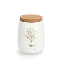 Zeller Vorratsdose mit Korkdeckel,  750 ml 19384,  Motiv: Coffee
