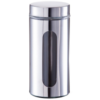 Zeller Vorratsglas Edelstahl 19947,  Fassungsvermögen: 1200 ml
