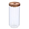 Zeller Vorratsglas mit Akaziendeckel 19598,  Maße (Ø x H): 90 x 197 mm,  950 ml