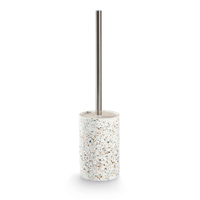 Zeller WC-Bürste Terrazzo,  Zement 18953,  Maße (L x B x H): 10, 3 x 10, 3 x 4, 2 cm