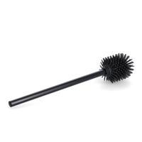 Zeller WC-Ersatzbürste,  TPR/Edelstahl 98017,  Stielfarbe: schwarz