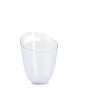 Zeller Weinkühler,  transparent,  aus Kunststoff 14771,  Maße (Ø x H): Ø 20 x 24 cm