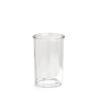 Zeller Zahnputzbecher Clear,  Glas 18903,  1 Stück