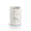 Zeller Zahnputzbecher Terrazzo,  Zement 18952,  Maße (L x B x H): 8, 2 x 8, 2 x 11 cm