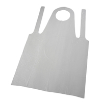 zetDress PE-Einmalschürze 80160-02,  1 Packung = 100 Stück,  140 cm,  weiß