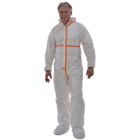 zetDress secutex SL,  Overall,  weiß 30514,  1 Packung = 25 Stück,  Größe: XL