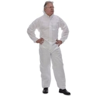 zetDress,  tritex pro,  Overall,  weiß,  3 lg. SMS 30753,  1 Umkarton = 4 Kartons á 25 Stück; Größe: L
