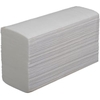 zetForm Falthandtücher 23, 5 x 23 cm,  2- lagig 15423-04,  1 Karton = 20 x 160 = 3.200 Stück,  hochweiß