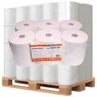 zetRoll Rollenhandtuchpapier,  2-lagig,  weiß 16433-00,  1 Palette = 40 Pakete = 240 Rollen