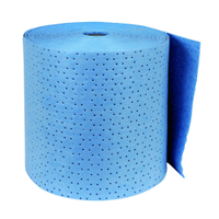 zetSorb Ölsaugtuchrolle,  blau 80006-00,  1 Paket = 1 Rolle,  40 cm breit