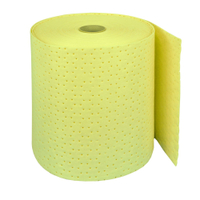 zetSorb Universal-Saugtuchrolle,  gelb 80005-00,  1 Paket = 1 Rolle = 80 Abrisse à 50 x 40 cm
