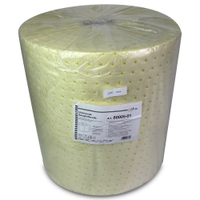 zetSorb Universal-Tücher für Flüssigkeitsaufnahme,  Rolle,  gelb 80005-01,  1 Paket = 1 Rolle 80 m à 50 cm Abriss
