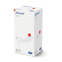 Zetuvit Saugkompresse hydrophil 10 x 20 cm,  steril 4137094,  1 Packung = 25 Stück,  einzeln verpackt