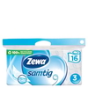 Zewa Samtig Toilettenpapier 29864,  1 Packung = 16 Rollen à 140 Blatt