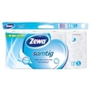 Zewa Samtig Toilettenpapier 29876,  1 Packung = 8 Rollen à 140 Blatt