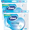 Zewa Samtig Toilettenpapier Großpackung 29866,  1 Packung = 2 x 24 Rollen = 48 Rollen à 140 Blatt