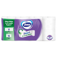 Zewa Smart Toilettenpapier 1 Polysack = 6 Packungen à 8 Rollen
