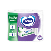 Zewa Smart Toilettenpapier 1 Polysack = 9 Packungen à 4 Rollen