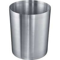 Zwingo Sicherheitspapierkorb aus Aluminium Z1210401,  Volumen: 20 Liter