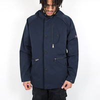 Ben Sherman Sharp Hooded Jacket - Navy M