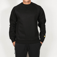 Carhartt WIP Chase Sweat - Black / Gold M