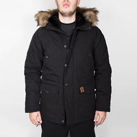 Carhartt WIP Trapper Parka - Black / Black XL