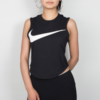 Nike Wmns Swoosh Tank Top - Black / White
