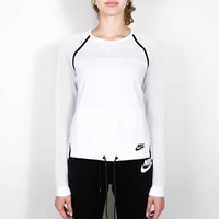 Nike Wmns Tech Knit Crew - White / Black