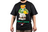 Smiley Sketch Basketball Bear Tee
