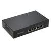 1 + 4 Ports 10 / 100Mbps PoE Switch Injektor Power over Ethernet IEEE 802.3af für Kameras AP VoIP Eingebautes Netzteil