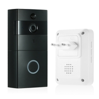 1 * 720P WiFi Visuelle Gegensprechanlage Tür Telefon + 1 * Wireless Türklingel Chime