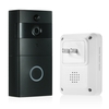 1 * 720P WiFi Visuelle Gegensprechanlage Tür Telefon + 1 * Wireless Türklingel Chime