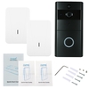 1 * 720P WiFi Visuelle Gegensprechanlage Türsprechanlage + 2 * Wireless Türklingel Chime