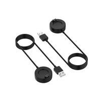 1 m Schnellladegerät Ladedatenkabel mit magnetischer Saugbasis Drahtseil Kompatibel mit Garmin Fenix 5 5S 5X Plus