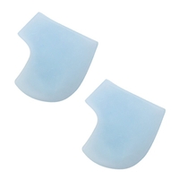 1 Paar Fersenschalen Fersenpolster Kissen Fersenschutz Abdeckungen für Fersenschmerzen Trockene rissige Fersen