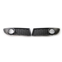 1 paar Frontschürze Nebel Licht Grille Abdeckung Trim Mit Loch Links und Rechts Ersatz für VW POLO 04.2005 - 08.2009