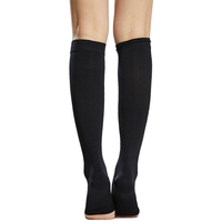 1 Paar Kompressionsstrümpfe Männer Frauen 20-30mmHg Kompressionsstrümpfe mit offenen Zehen Kompressionshülsen gegen Krampfadernschwellung